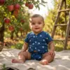 Jabala & Nappy Set - Playout (41) Orchard Navy Blue Jabala & Nappy Set
