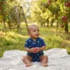 Jabala & Nappy Set - Playout (42) Orchard Navy Blue Jabala & Nappy Set