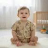 Whisper Snowflake Jabala & Nappy Set