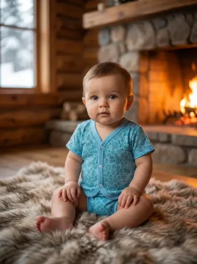 Frosty Fern Jabala & Nappy Set