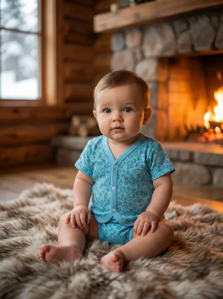 Frosty Fern Jabala & Nappy Set