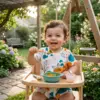 IMG_3944 Leaves & Cloud T-shirt & Shorts Toddler set