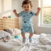 IMG_3987 Happy Thoughts T-shirt & Shorts Toddler set