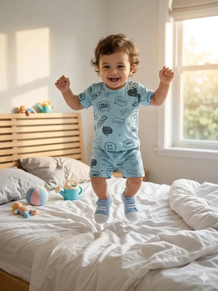 IMG_3987 Happy Thoughts T-shirt & Shorts Toddler set